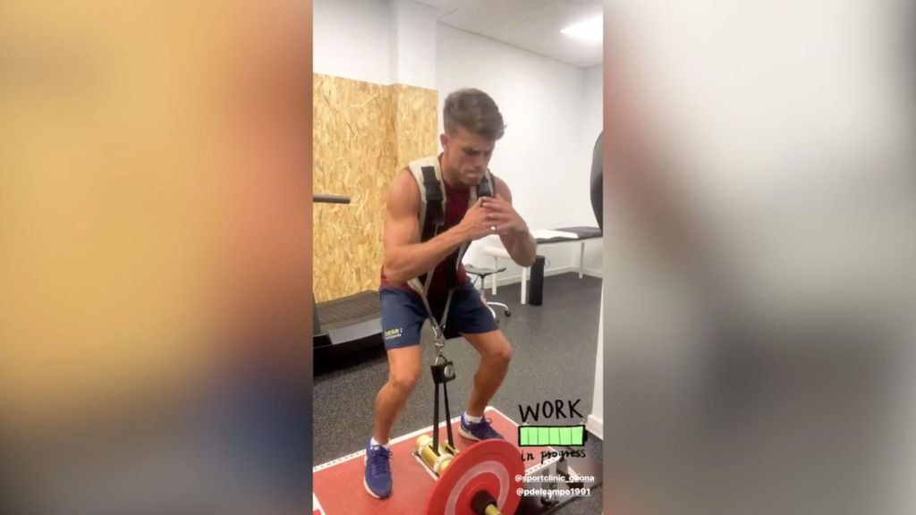 Trabajo en solitario de Pep Chavarría, fichaje del Real Zaragoza