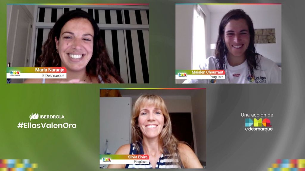 Debate piragüismo Iberdrola: Maialen Chourreaut y Silvia Elvira