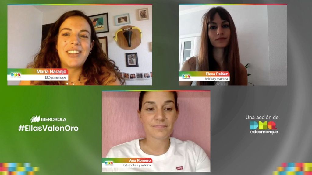 Debate Iberdrola fútbol y sanidad en época de coronavirus: Elena Peláez y Ana Romero