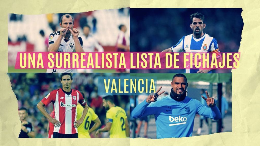 La llamativa lista de fichajes del Valencia 20/21
