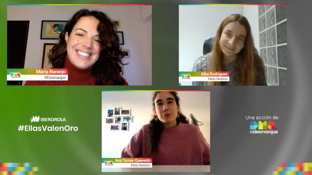 Debate Iberdrola Skeleton: Ana Torres-Quevedo y Alba Rodríguez