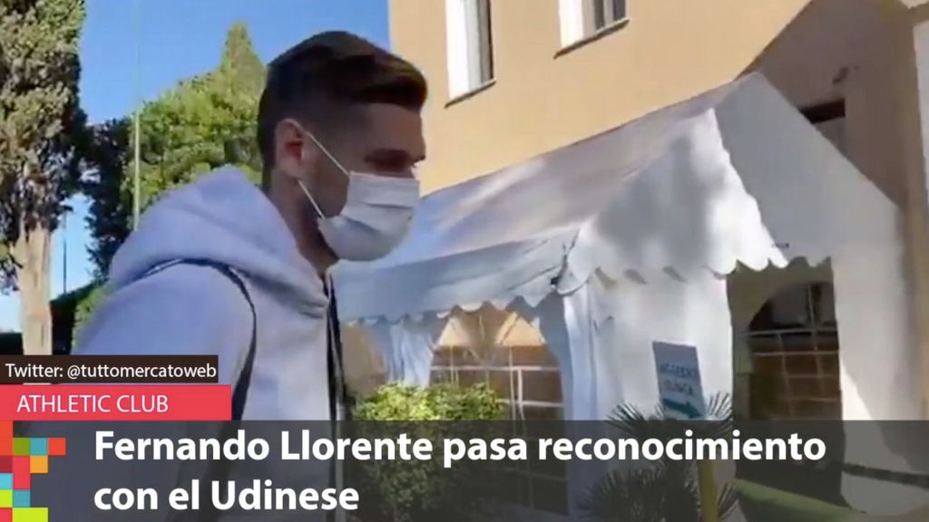 Llorente pasa reconocimiento para fichar por el Udinese