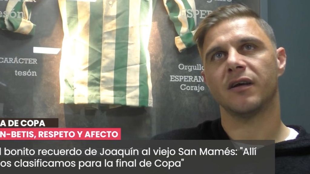 Joaquín y sus gestos de afecto hacia el Athletic (club, estadio, compañeros, etc) tras sus experiencias con el Betis
