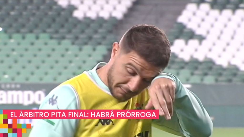 El sufrimiento de Joaquín: Así vivió el partido ante el Athletic y el empate desde la banda