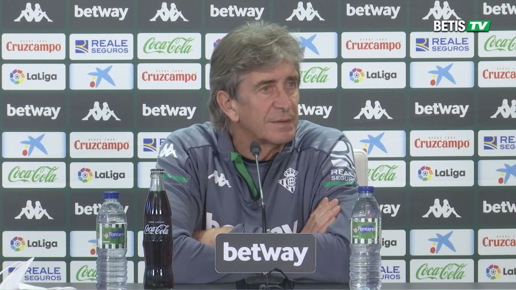 Villarreal-Betis: Rueda de prensa previa de Manuel Pellegrini