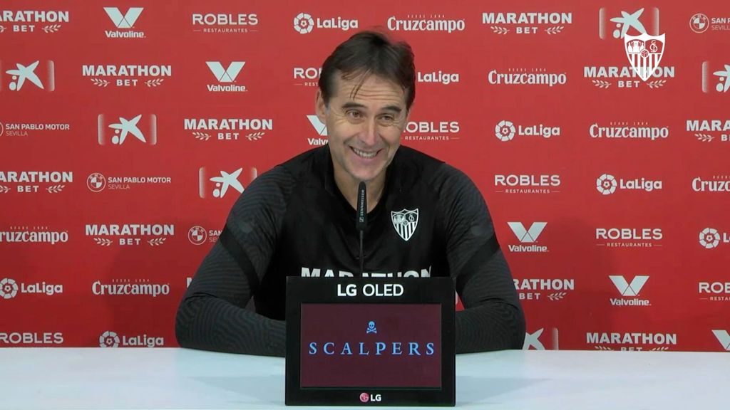 Sevilla-Huesca: Rueda de prensa previa de Julen Lopetegui