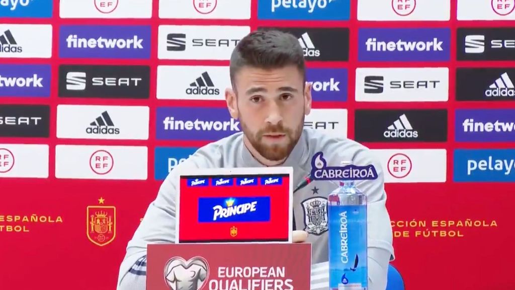 Unai Simón: "Las oportunidades están para aprovecharlas. Quizás tuve un poco de suerte para debutar en el Athletic"