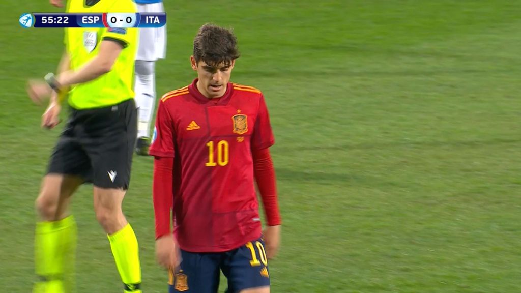 (Geobloqueo España) (MEDIASET) España-Italia sub21: El partido de Gonzalo Villar