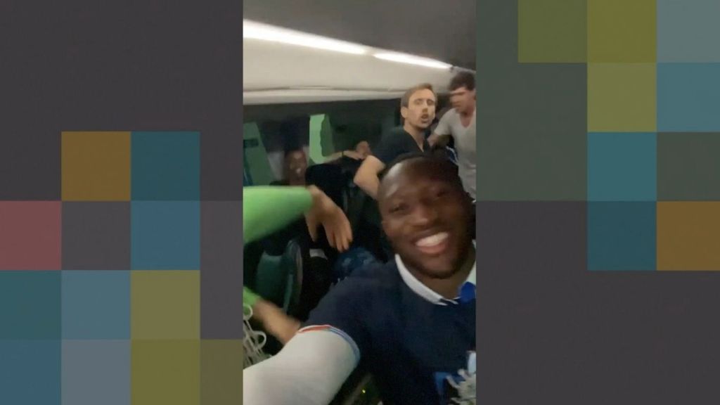 Final Copa del Rey 2020 Athletic Club-Real Sociedad: La fiesta en el autobús de la Real Sociedad tras ganar la Copa del Rey