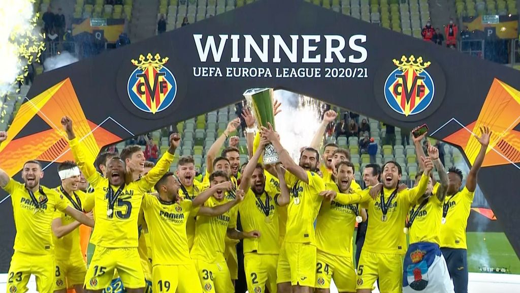 Villarreal-Manchester United: El Villarreal levanta LaLiga Europa