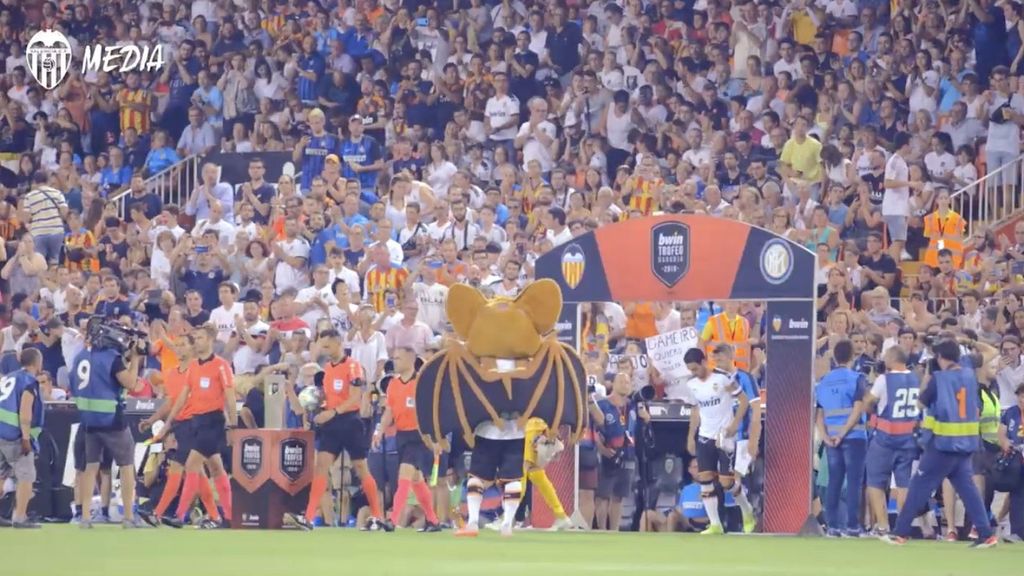 Valencia-Inter de Milán, Trofeo Naranja temporada 2019-2020
