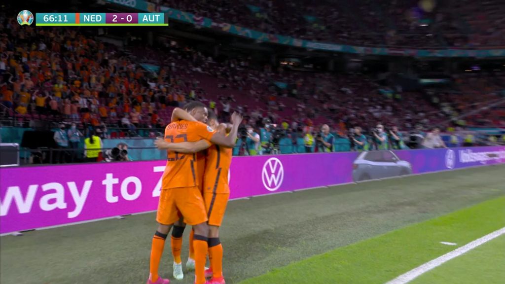 (Mediaset) Países Bajos 2-0 Austria: Resumen del partido