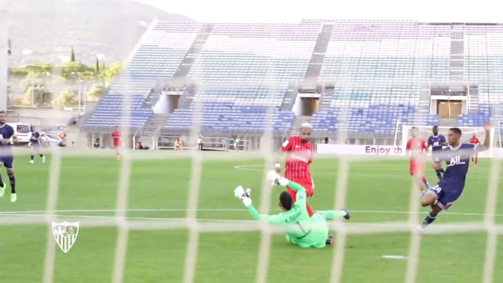 Sevilla FC-PSG: La secuencia del penalti de Keylor a En-Nesyri