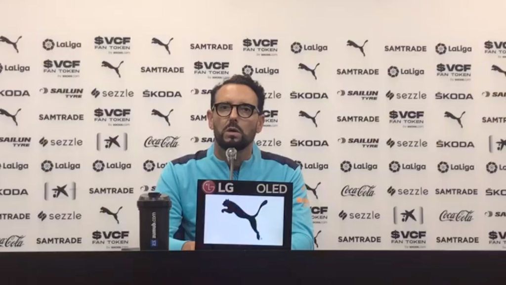 Bordalás: "Maxi Gómez está rindiendo a un gran nivel"