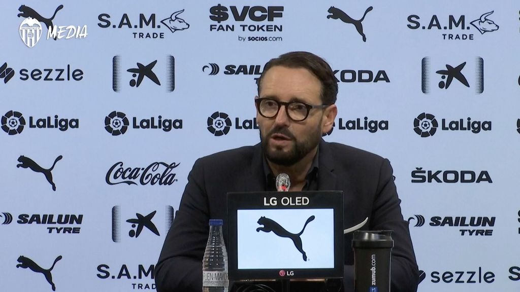 Bordalás: "Si no le ganas a ninguno de los 8 primeros, a fecha de hoy no mereces estar arriba"