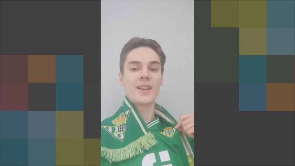 Saludo de Dimas, el bético ruso, para la entrevista de ElDesmarque