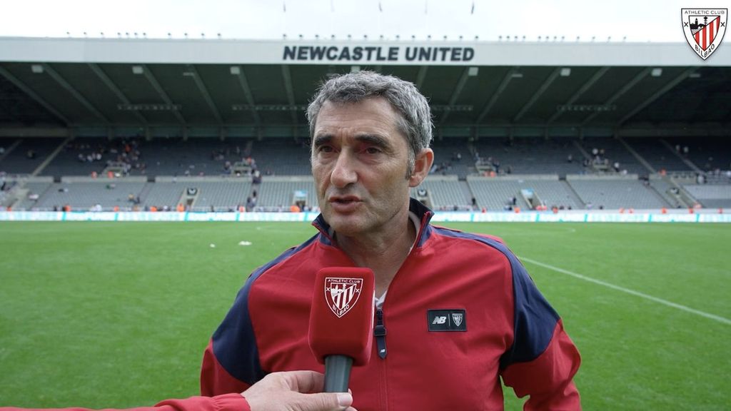 Declaraciones de Valverde tras el Newcastle-Athletic Club