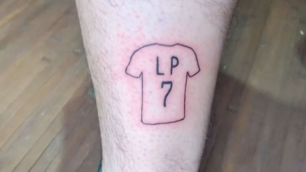 La locura de un hincha del Dépor por su amor a Lucas Pérez: un tatuaje para toda la vida
