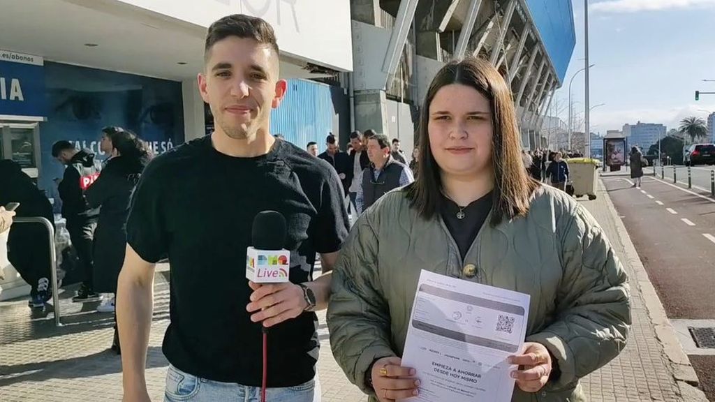 Entrevistas a aficionados del Deportivo en las colas kilométricas para conseguir una entrada para el partido frente a Unionistas