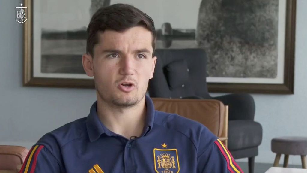 Entrevista de Hugo Guillamón con la selección sub 21 de España: "Tengo edad para jugar el europeo y quiero aprovecharlo".