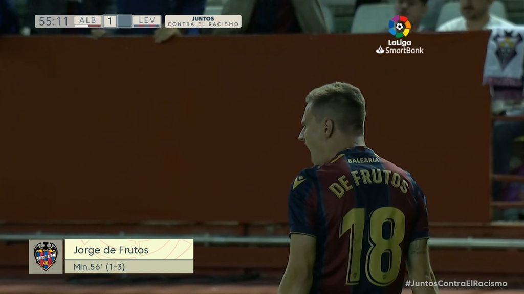 Albacete 1-3 Levante: Resumen del partido