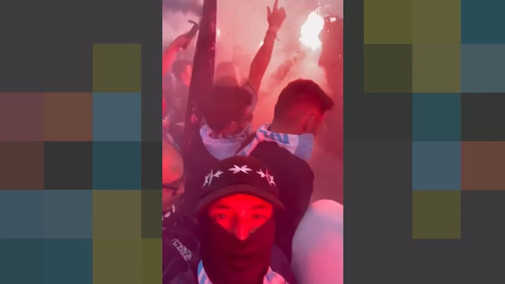 C.Tangana, un celtista más en el recibimiento al Celta