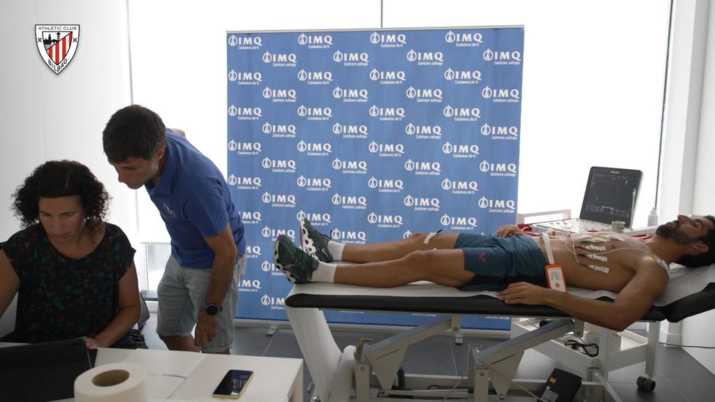 Reconocimientos médicos del Athletic en Lezama