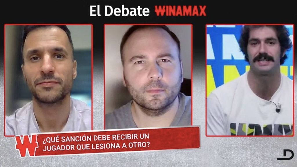 El debate de Winamax: ¿Qué sanción debe recibir un jugador que lesiona a otro?