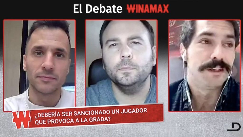Los debates de Winamax: "¿Debería ser sancionado un jugador que provoca a la grada?".