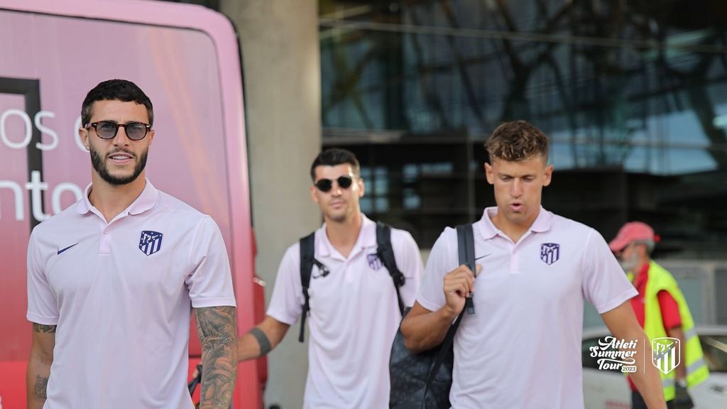 Viaje del Atlético de Madrid a Corea durante su pretemporada 2023