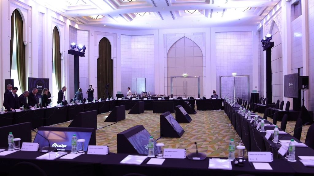 Asamblea de LaLiga en Dubai