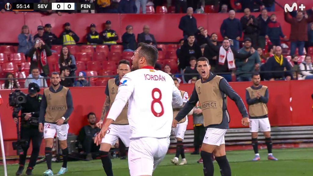Sevilla-Fenerbahce: 1-0 gol de Jordán