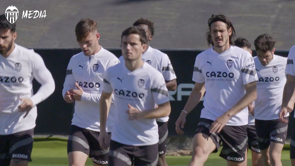 Cavani está listo para visitar al Atlético