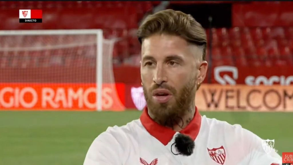 Sergio Ramos se emociona al hablar de su abuelo tras fichar por el Sevilla