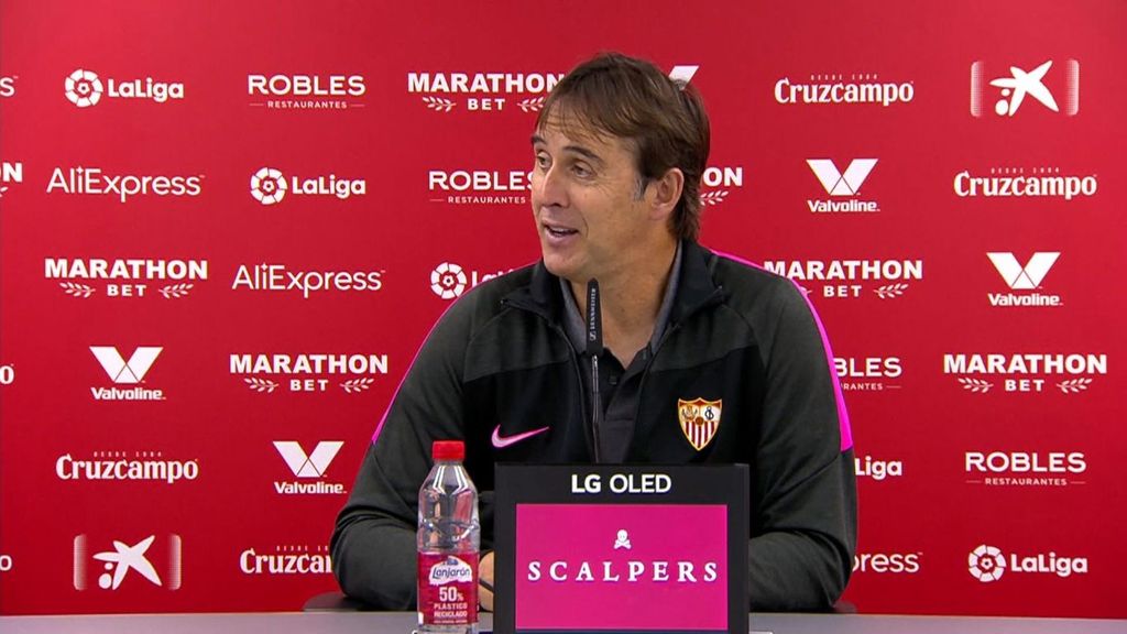(MEDIASET) El objetivo de Lopetegui: "No hay nada más ambicioso que ganar cada partido"