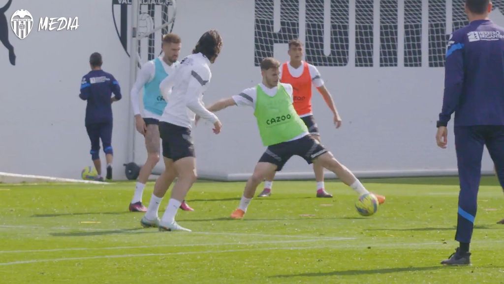 Entrenamiento del Valencia