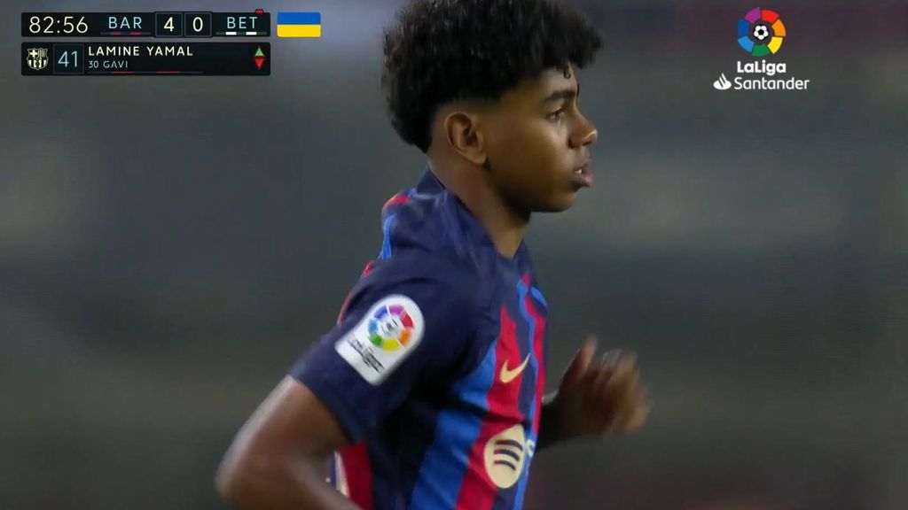 Barcelona-Betis: el debut de Lamine Yamal