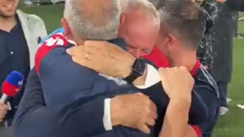 Las lágrimas de Ranieri tras lograr su enésima gesta con el Cagliari
