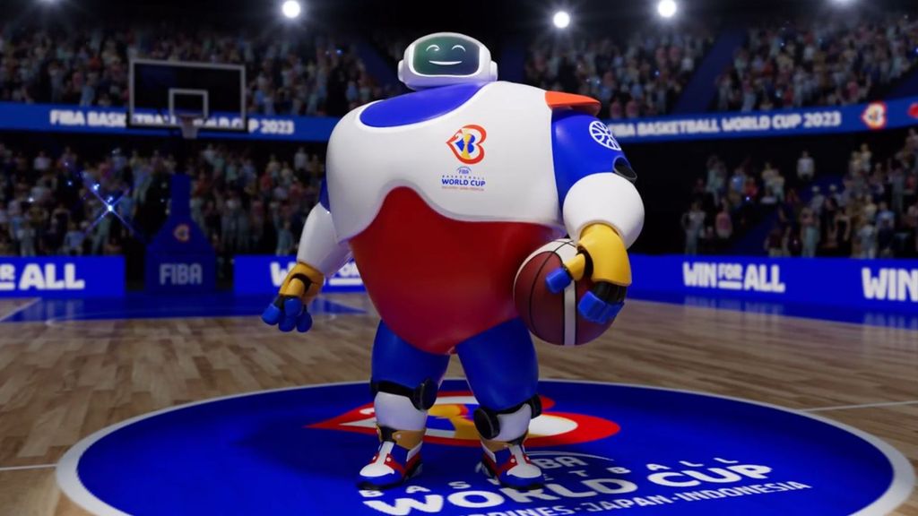 Así es la mascota del Mundial de Baloncesto de 2023: JIP, el robot del torneo