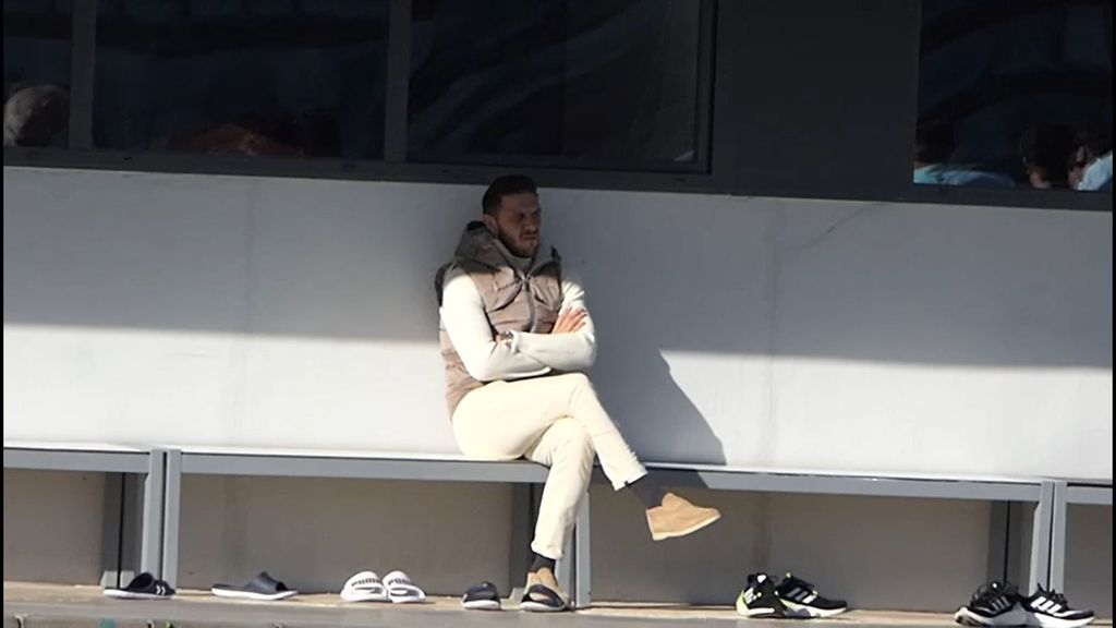 Joaquín, presente en el entrenamiento del Betis en la semana del derbi frente al Sevilla y en la previa del choque ante el Aris Limassol en Liga Europa