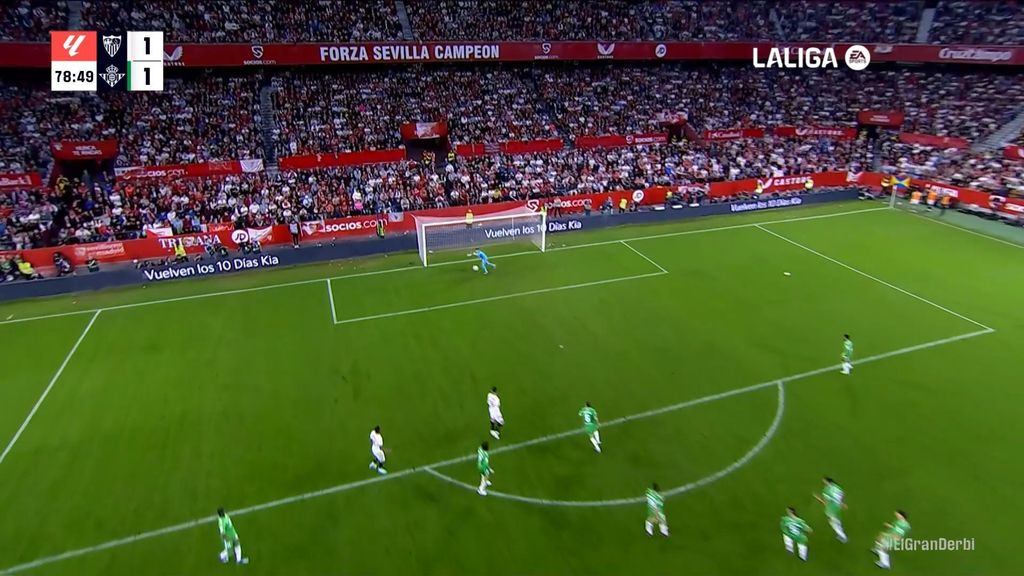 Sevilla 1-1 Betis: Gol de Rakitic