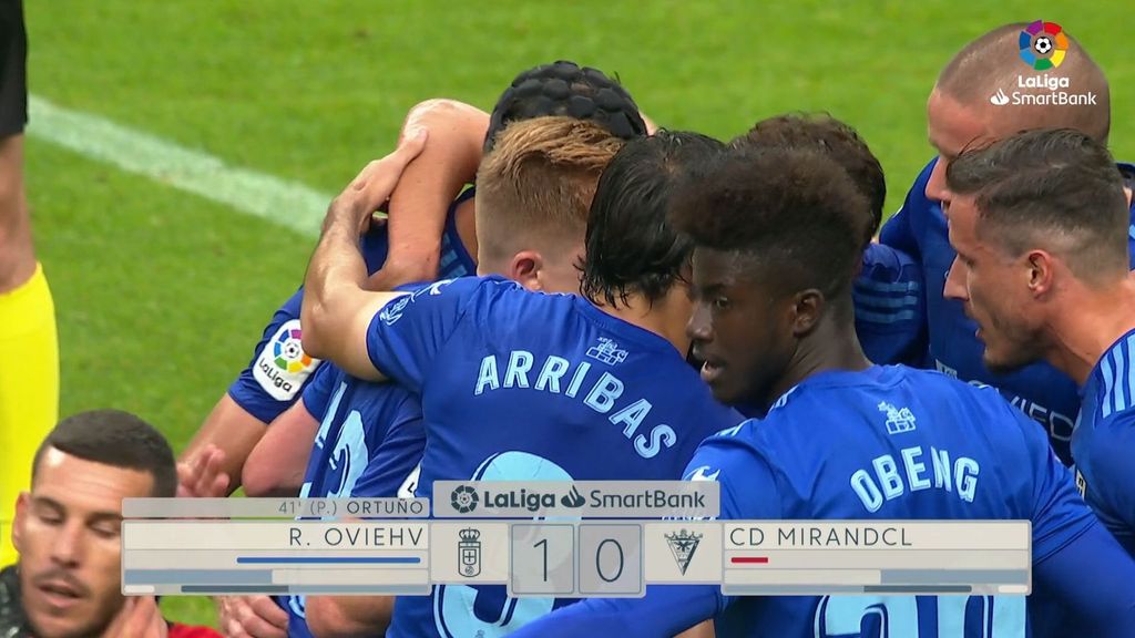Oviedo 1-0 Mirandés: Resumen del partido