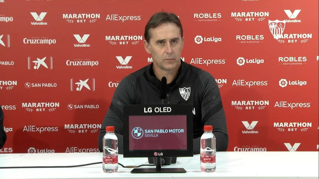 Rueda de prensa completa de Julen Lopetegui previa al Sevilla-Valencia