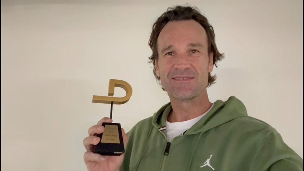 Carlos Moyá recoge el Premio DEX 2023 Leyenda