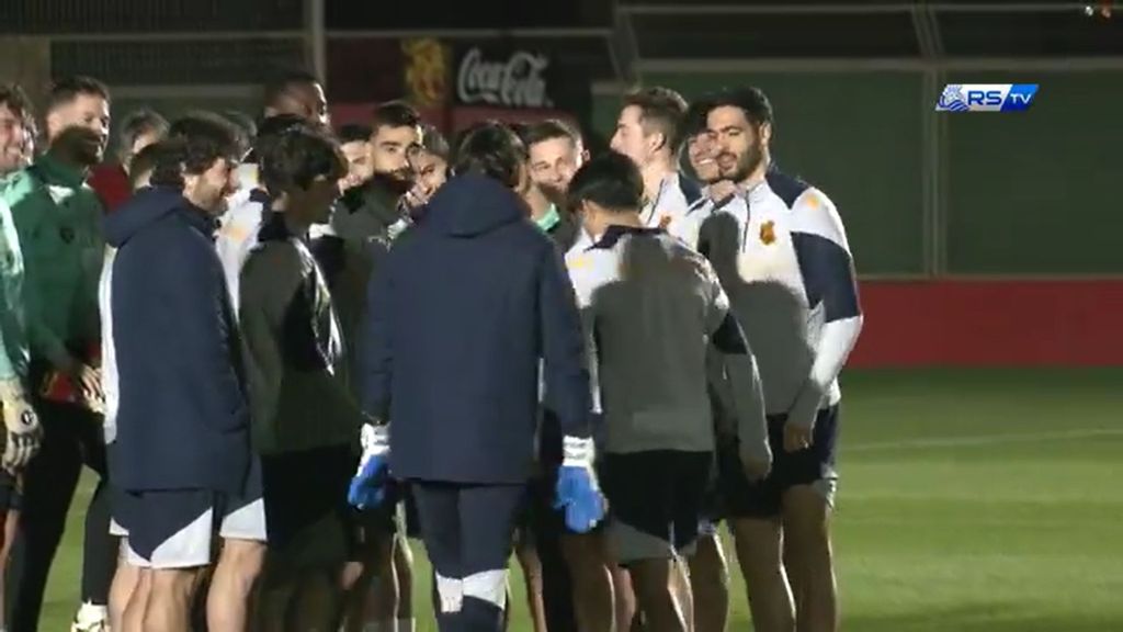 La Real trabaja en Mallorca para preparar las semifinales de Copa