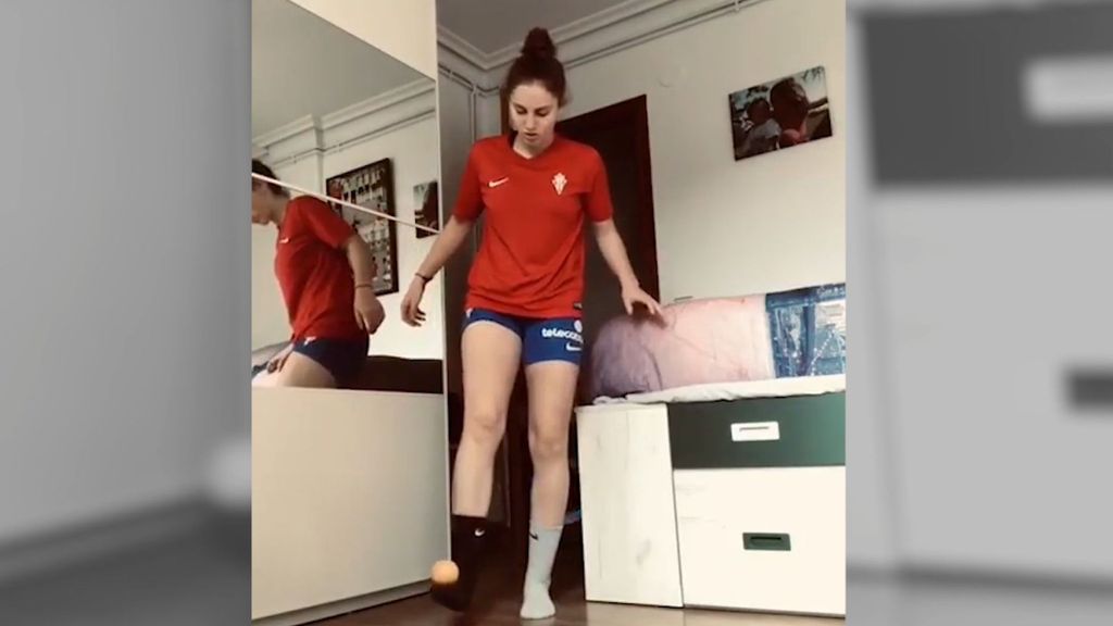 Érika se suma al reto del #FruitChallenge