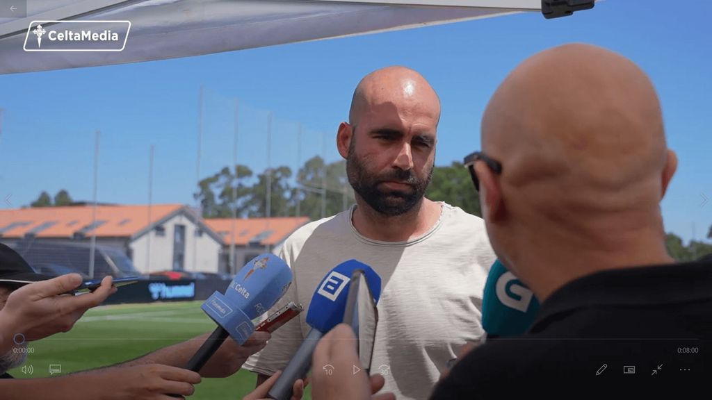 Claudio Giráldez analiza el Celta-Sporting