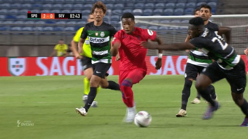 Sporting Portugal-Sevilla FC: la irrupción de Idumbo en el partido