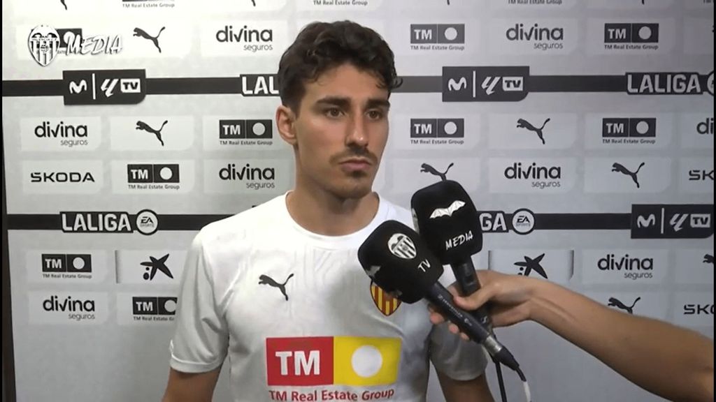 André Almeida habla tras el Valencia-Villarreal