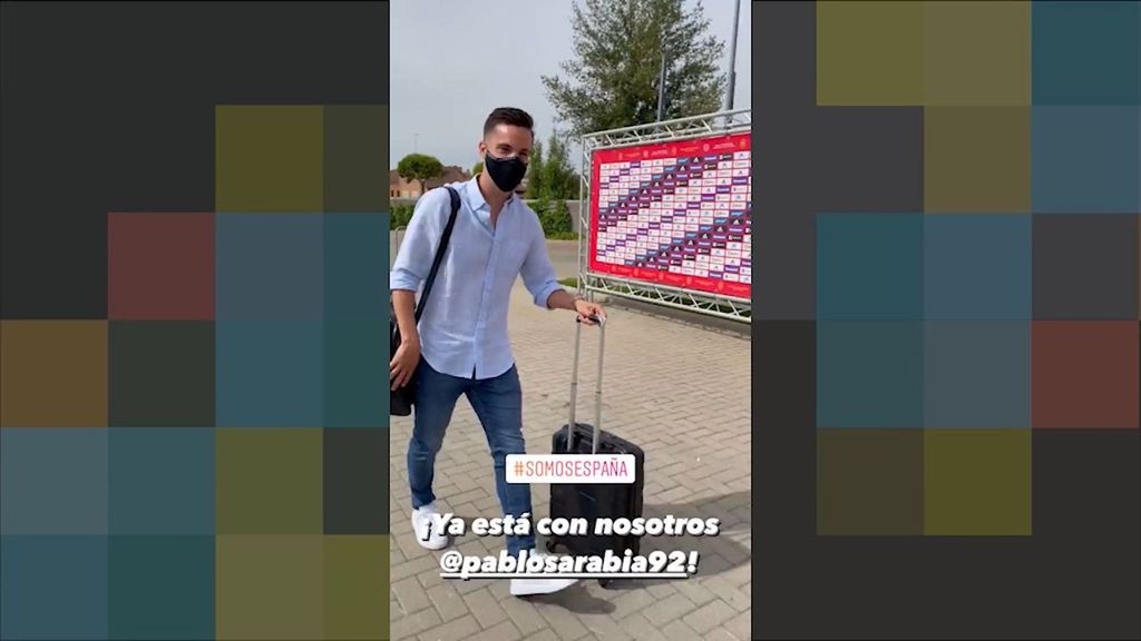 Los jugadores de la Selección llegan a Las Rozas